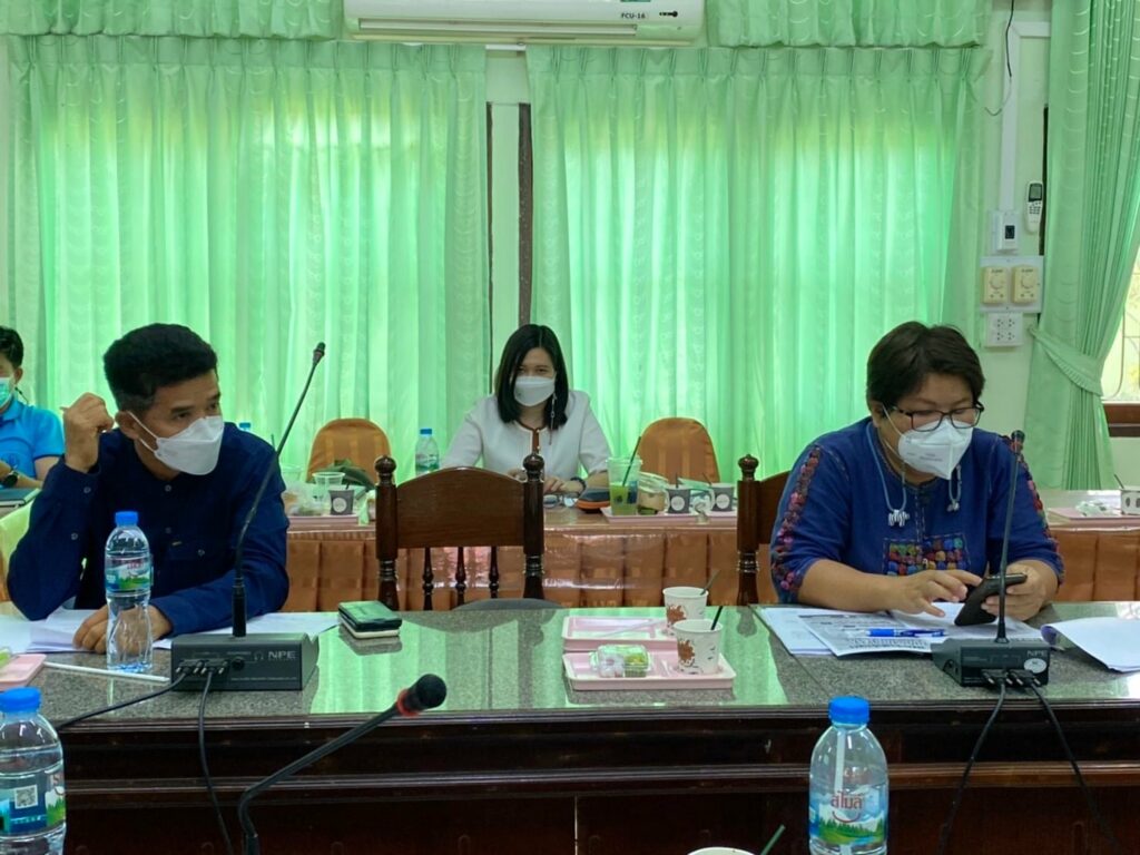 เข้าร่วมประชุมคณะกรรมการเครือข่ายศูนย์เรียนรู้การเพิ่มประสิทธิภาพการผลิตสินค้าเกษตร (ศพก.) และแปลงใหญ่ระดับจังหวัด ครั้งที่ 2/ 2565