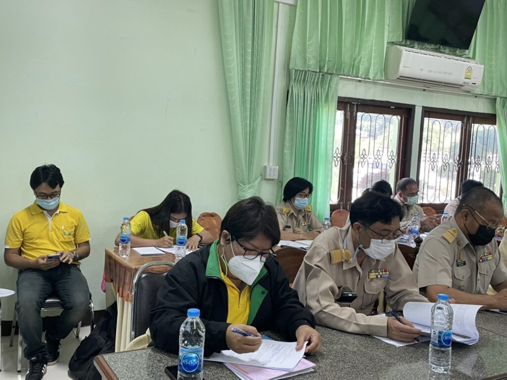เข้าร่วมประชุมคณะกรรมการเครือข่าบศูนย์เรียนรู้การเพิ่มประสิทธิภาพการผลิตสินค้าเกษตร (ศพก.) และแปลงใหญ่ ระดับจังหวัด ครั้งที่ 3/ 2565